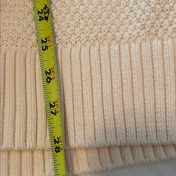 Old Navy cream knit sweater‎ womens size M soft cozy - Picture 5 of 5